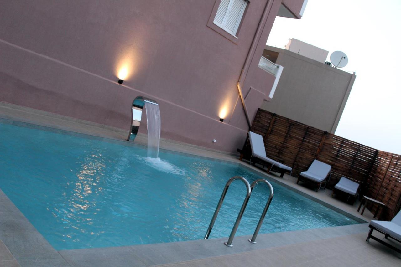 Mithos Premium Rooms Agia Marina Eksteriør bilde